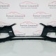 Audi A6 Front Bumper Genuine Black C8 Se Sport Avant Saloon 2018 - 2024 [ao18]