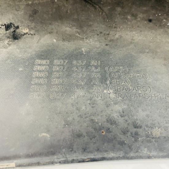 Audi A4 Front Bumper Genuine Black B9.5 Se Face Lift With Pdc 2019 - 2024 [ao14]