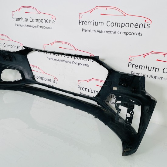 Audi A4 Front Bumper Genuine Black B9.5 Se Face Lift With Pdc 2019 - 2024 [ao14]
