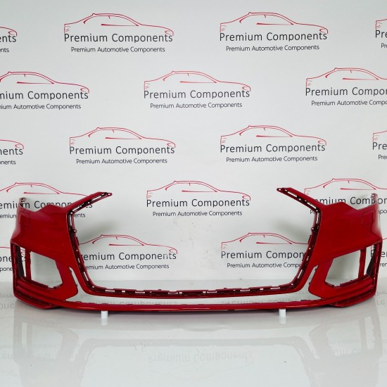 Audi A6 S Line Front Bumper Genuine Red C8 Avant Saloon 2018 - 2024 [ao17]