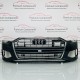 Audi A6 Front Bumper Genuine Grey C8 Se Sport Avant Saloon 2018 - 2024 [ao12]
