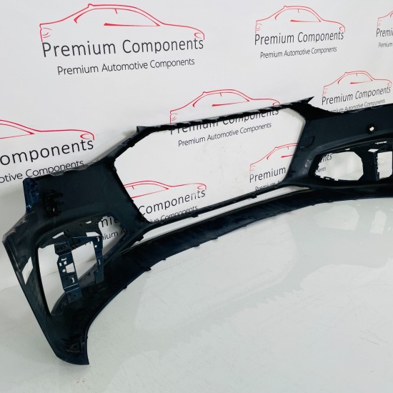 Audi A4 Front Bumper Genuine Blue B9.5 Se Face Lift With Pdc 2019 - 2024 [ao13]