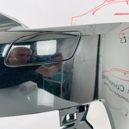 Audi A6 C8 Front Bumper Genuine Black Se Sport Avant Saloon 2018 - 2024 [ao19]