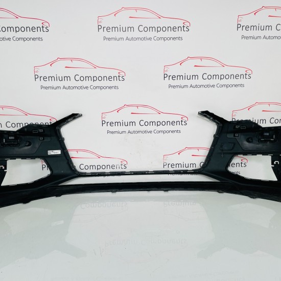 Audi A6 C8 Front Bumper Genuine Black Se Sport Avant Saloon 2018 - 2024 [ao19]