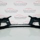 Audi A6 C8 Front Bumper Genuine Black Se Sport Avant Saloon 2018 - 2024 [ao19]