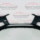 Audi A6 C8 Front Bumper Genuine Black Se Sport Avant Saloon 2018 - 2024 [ao19]