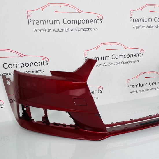 Audi A4 B9 Front Bumper Skin Genuine Red Se Basis 2015 - 2018 [o13]