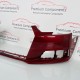 Audi A4 B9 Front Bumper Skin Genuine Red Se Basis 2015 - 2018 [o13]