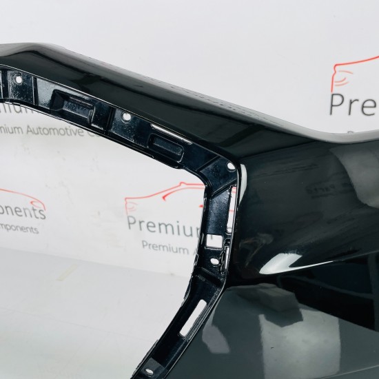 Audi Q8 E Tron Front Bumper Genuine Black With Jet Washers 2019 - 2023 [ao74]