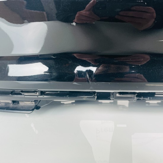 Audi A3 Saloon Rear Bumper Skin Genuine Black Se With Diffuser 2020 – 2023 [p20]