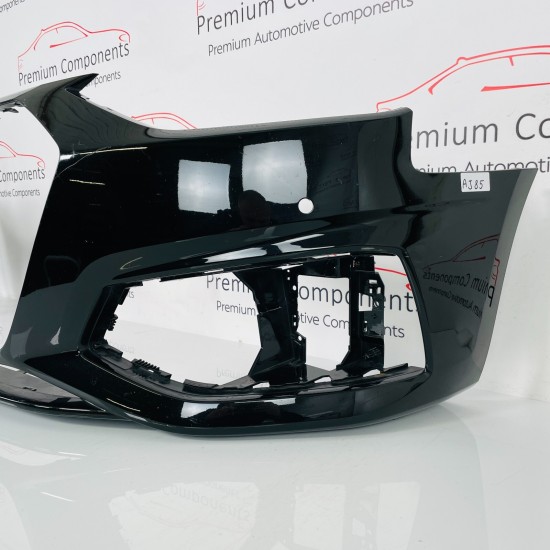 Audi A4 B9 Front Bumper Genuine Black Se Face Lift 2019 - 2022 [aj85]