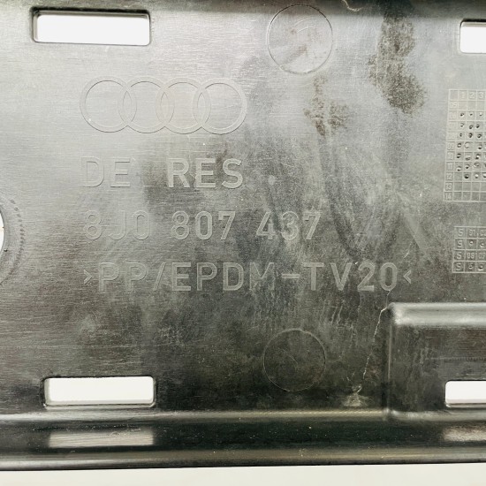 Audi Tt Front Bumper Genuine Black 8j 2006 - 2010 [ao127]