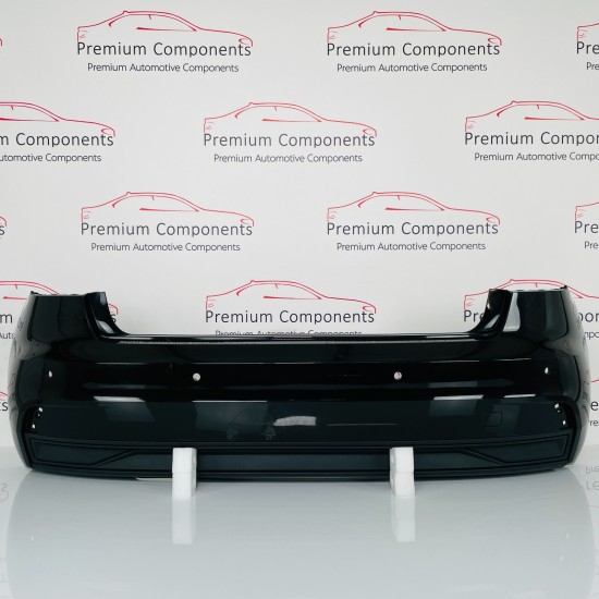 Audi A1 Rear Bumper Genuine Black Se Basis With Diffuser 2019-2022 [s60]