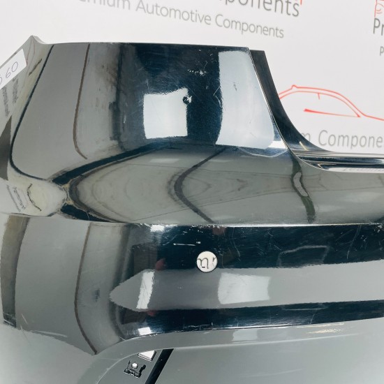 Audi A1 Rear Bumper Genuine Black Se Basis With Diffuser 2019-2022 [s60]