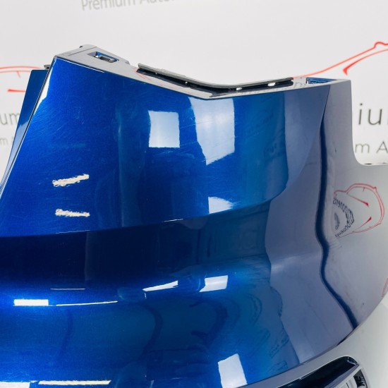 Audi A3 Saloon Rear Bumper Genuine Blue S Line -no Repairs - 2020 – 2023 [ab34]