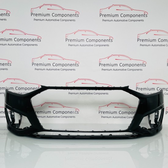 Audi A4 Front Bumper Skin Genuine Black B9 Se Face Lift 2019 - 2022 [aj84]