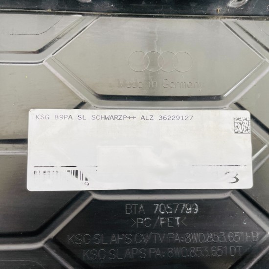 Audi A4 Front Grill S Line Genuine Black Edition 8w0853651eb | 2019 - 2024 [as55