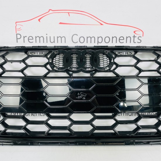 Audi A4 Front Grill S Line Genuine Black Edition 8w0853651eb | 2019 - 2024 [as55