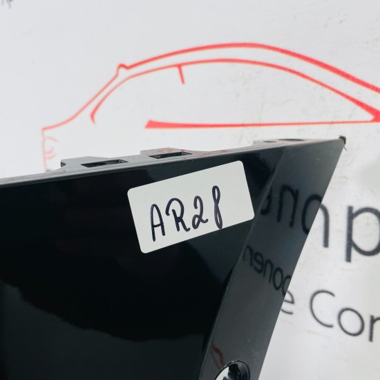 Audi A6 Front Bumper C8 Se Sport Genuine Black 4k0807437 / 2018 - 2024 [ar28]