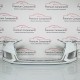 Audi A6 Front Bumper Skin Oem White C8 S Line Avant Saloon 2018 - 2022 [pp156]