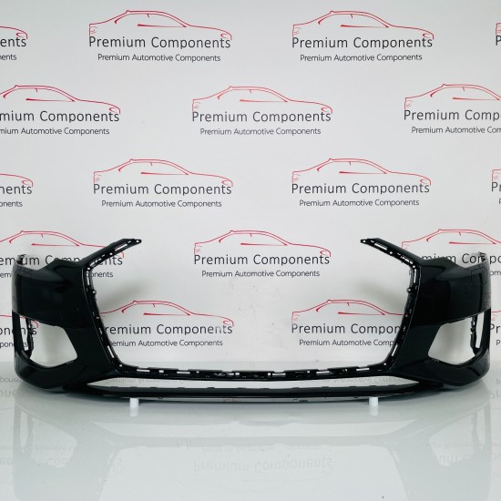 Audi A6 Front Bumper Genuine Black C8 Se Sport Avant Saloon 2018 - 2024 [ao18]