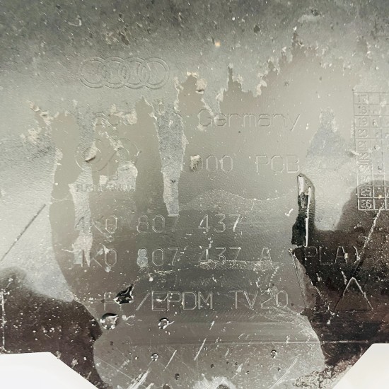 Audi A6 C8 Front Bumper Genuine Black Se Sport Avant Saloon 2018 - 2024 [ao19]