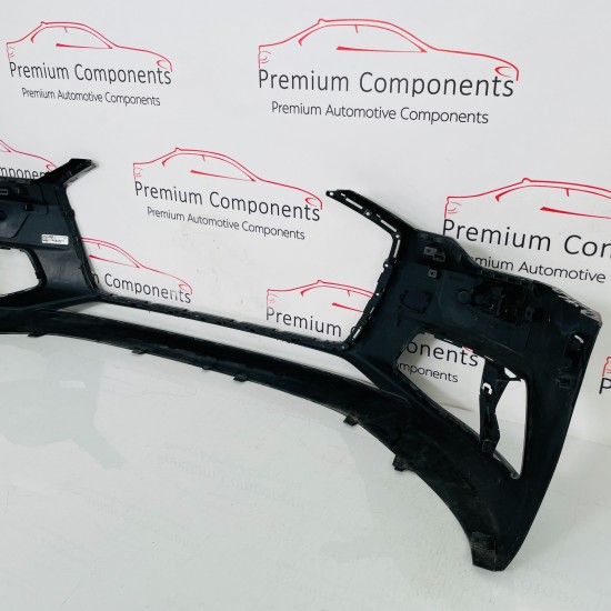Audi A6 C8 Front Bumper Genuine Black Se Sport Avant Saloon 2018 - 2024 [ao19]