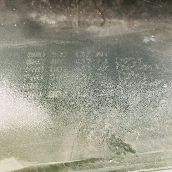 Audi A4 Front Bumper Genuine Green B9.5 Se Face Lift With Pdc 2019 - 2024 [ao15]