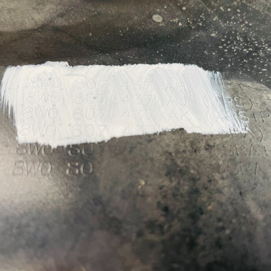 Audi A4 Front Bumper Se Basis Face Lift Genuine Black 8w080743h | 2020 - 2023