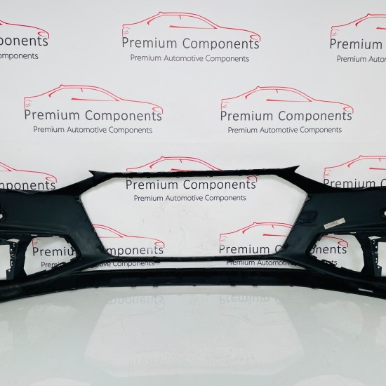 Audi A4 Front Bumper Se Basis Face Lift Genuine Black 8w080743h | 2020 - 2023