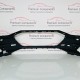 Audi Q8 E Tron Front Bumper Genuine Black With Jet Washers 2019 - 2023 [ao74]