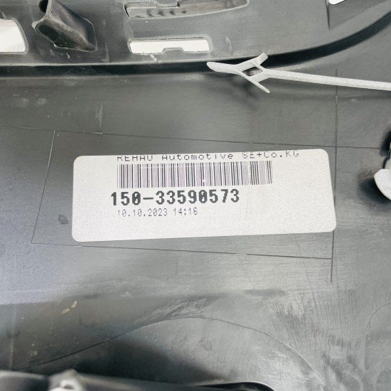 Audi A3 Front Bumper Se Hatchback Genuine Black 8y0807437 / 2020 - 2023 [at51]