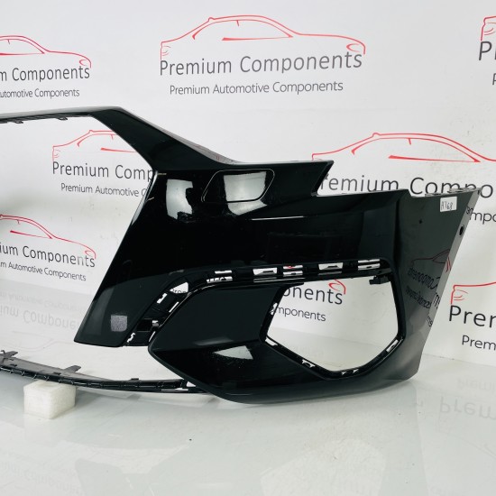 Audi A3 Front Bumper Se Hatchback Genuine Black 8y0807437 / 2020 - 2023 [at68]