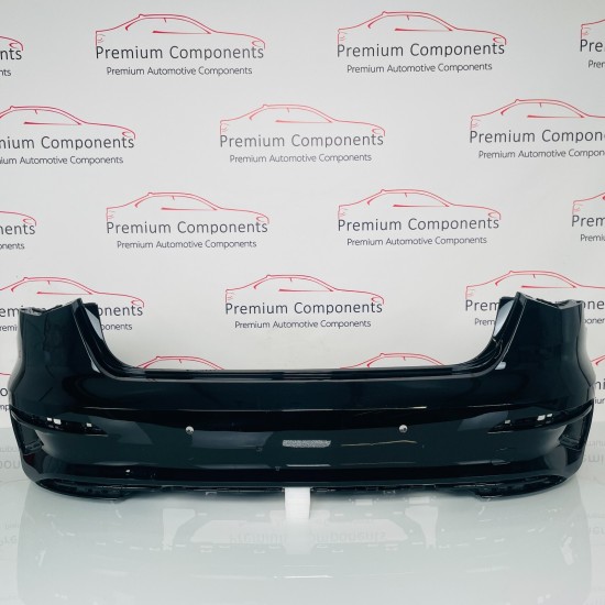 Audi A3 Saloon Rear Bumper Skin Genuine Black Se With Diffuser 2020 – 2023 [p20]