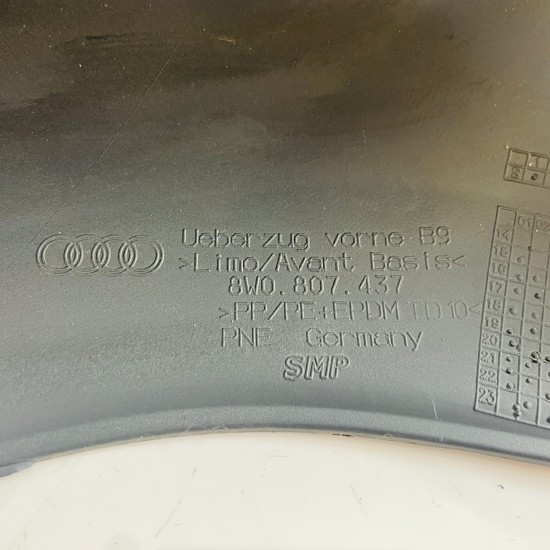 Audi A4 Front Bumper Skin New Genuine Oem B9 Se Basis 2015 - 2018 [al31]