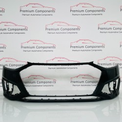 Audi A4 Front Bumper Skin Genuine Black B9 Se Face Lift 2019 - 2022 [al22]
