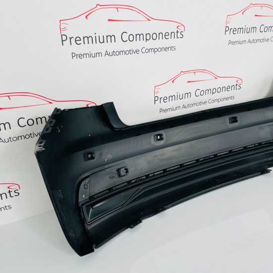 Audi A1 Rear Bumper Genuine Black Se Basis With Diffuser 2019-2022 [s60]