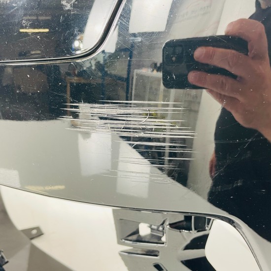 Audi A6 Front Bumper Skin Oem Black C8 Se Sport Avant Saloon 2018 - 20 [aj162]