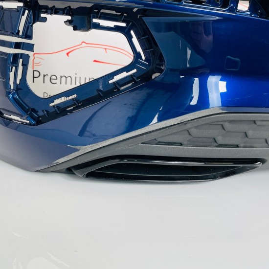 Audi A3 Saloon Rear Bumper Genuine Blue S Line -no Repairs - 2020 – 2023 [ab34]