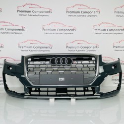 Audi Q2 Front Bumper Genuine Grey 81a807437 / 2019 - 2022 [at76]