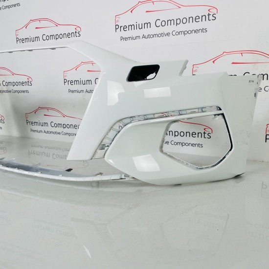 Audi A3 Front Bumper Se Hatchback Genuine White 8y0807437 / 2020 - 2023 [at90]