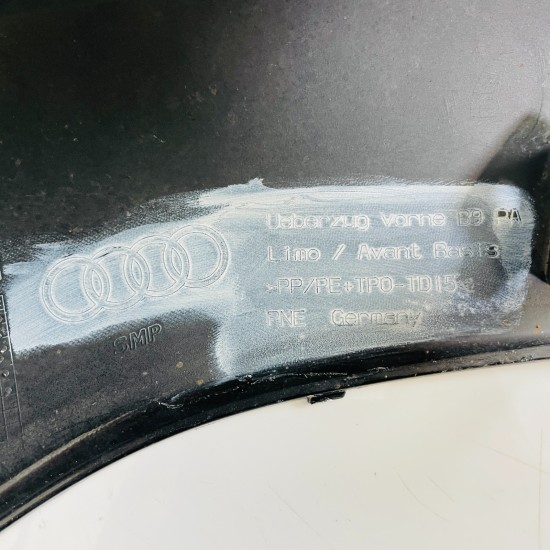 Audi A4 Front Bumper B9 Se Face Lift Genuine Black 8w0807437ah | 2019 - 2022 Audi A4 Front Bumper B9 Se Face Lift Genuine Black 8w0807437ah | 2019 - 2022