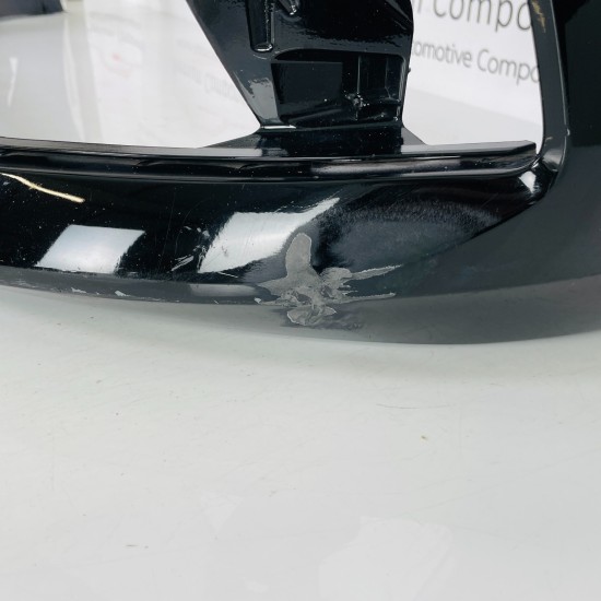 Audi A6 Front Bumper C8 Se Sport Genuine Black 4k0807437 / 2018 - 2024 [at96]