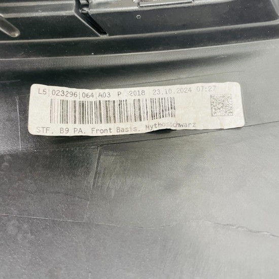 Audi A4 Front Bumper B9 Se Face Lift Genuine Black 8w0807437ah | 2019 - 2022 Audi A4 Front Bumper B9 Se Face Lift Genuine Black 8w0807437ah | 2019 - 2022