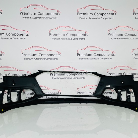 Audi A4 Front Bumper B9 Se Face Lift Genuine Black 8w0807437ah | 2019 - 2022 Audi A4 Front Bumper B9 Se Face Lift Genuine Black 8w0807437ah | 2019 - 2022
