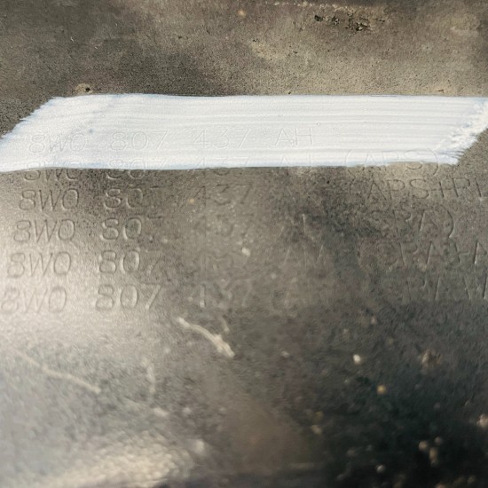 Audi A4 B9 Front Bumper Genuine Black Se Basis 8w0807437ah | 2019 - 2022 [aj104]