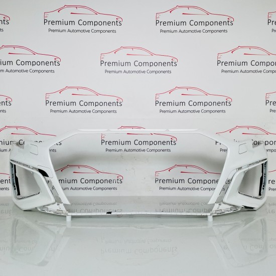 Audi A3 Front Bumper S Line Genuine White 8y0807437f | 2020 - 2023 [as37]