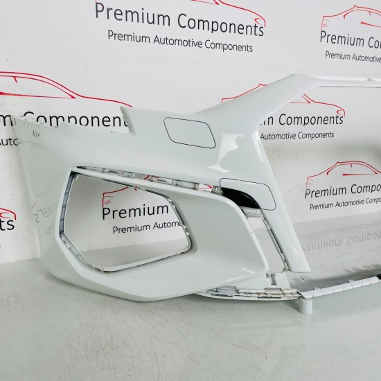Audi A3 Front Bumper S Line Genuine White 8y0807437f | 2020 - 2023 [as37]