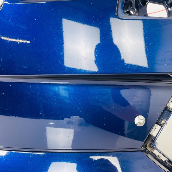 Audi Q8 E Tron Front Bumper Genuine Blue With Jet Washers 2019 - 2023 [an132]