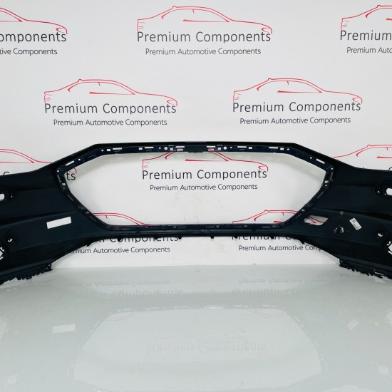 Audi Q8 E Tron Front Bumper Genuine Blue With Jet Washers 2019 - 2023 [an132]